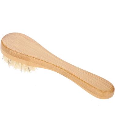 Buy Manual Facial Cleansing Brush - Exfoliating Skin Tool with Wooden Handle for Deep Pore Cleaning - Ideal for Daily Facial Care - Buy Online on SooperMarket.com