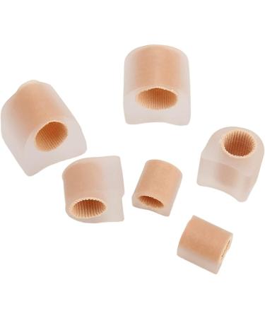 Toe Corrector Spacer: Bunion Preventing Ring Sleeves - 3 Pair Set for Nail Problems - Buy Online on SooperMarket.com