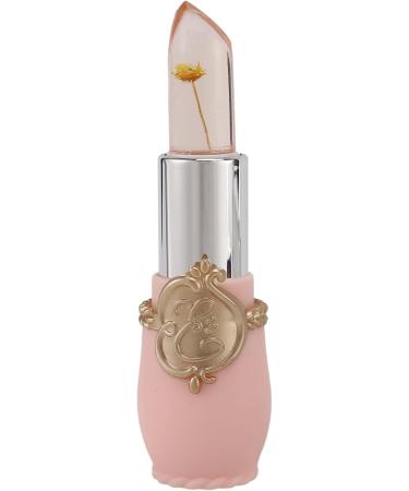 Beauty Flower Crystal Jelly Lipstick Temperature Change Color Lip Balm Lemon yellow - Buy Online on SooperMarket.com