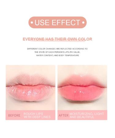 3Pcs Color Changing Lipstick Set All-Day Moisturizing Lip Care - Pink Nude Tinted Lip Balm Tube for Girls and Women - Makeup Gift Set - Buy Online on SooperMarket.com