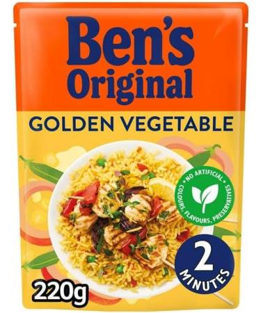 Microwave Rice Bundle With Bens Original Golden Vegetable Microwave Rice 220g Savoury Chicken Microwave Rice 220g and Spicy Mexican Microwave Rice 220g (3 Pack) - Buy Online on SooperMarket.com