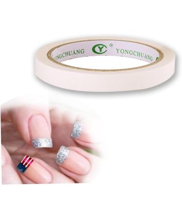1 Roll Nail Tape Strips Nail Art Tape Nail Art Adhesive Tape Nail Art Tips Guide Creative DIY Nail Art Supplies Convenient Nail Sticker Manicure Tools - Buy Online on SooperMarket.com