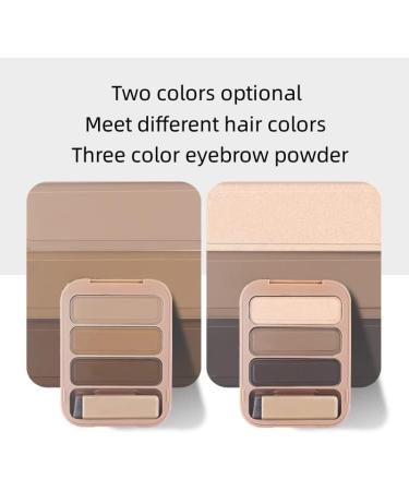 Lovelycat 3 color eyebrow powder waterproof long-lasting eyebrow powder Multi color eyebrow powder close to hair color Professional eyebrow powder (2PC) - Buy Online on SooperMarket.com