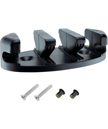 Nylon Kayak Zig Zag Cleats (Black  Pack of 2) - Buy Online on SooperMarket.com