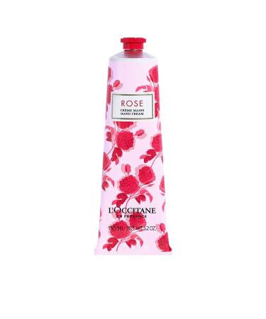 L'Occitane Hand Cream | Nourish and Smooth Hands | Enriched with Shea Butter Rose 5.2 Ounce (Pack of 1)
