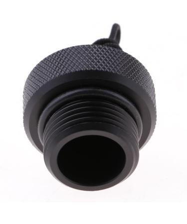 LEIPUPA 2Pcs Threaded Dust Cap Plug for Scuba Tank Valve End Cap (ID 0.6 inch) - Dive Accessory - Buy Online on SooperMarket.com
