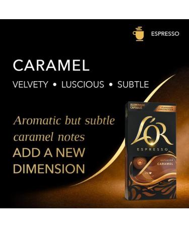 L'OR Espresso Capsules - Caramel - Pack of 3 - 10 Count - Buy Online on SooperMarket.com