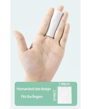 100% Vegetable Fiber Cotton Pads - Hypoallergenic Lint-Free Makeup Remover Squares (1100 Count - Buy Online on SooperMarket.com