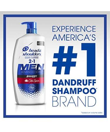 Head & Shoulders 2 in 1 Anti-Dandruff Shampoo & Conditioner for Men, Old Spice Swagger, 31.4 Fl Oz (Pack of 2) - Buy Online on SooperMarket.com