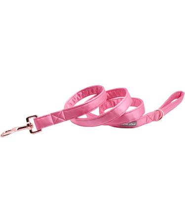 Lionet Paws Dog Leash - Silk Leash for Small Medium & Large Dogs | Matching Collars for Girls & Boys - Pack of 1 in Peach - Buy Online on SooperMarket.com