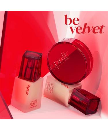 ESPOIR Pro Tailor Foundation Be Velvet SPF22 PA++ 5 Beige 1.01 fl oz - Long-Lasting 48-Hour Cover with Thin, Easy-Blending Formula for Improved Skin Texture | Velvety Comfort Without Dryness - Buy Online on SooperMarket.com