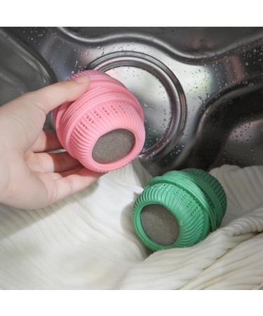 Washing Machine Laundry Ball New Fabric Softener Ball Dispenser for Washer Reusable Lint Remover Eco-Friendly All Natural Detergent Alternative for Washing All Kinds of Clothes (6PCS) - Buy Online on SooperMarket.com