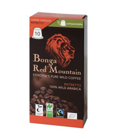 Bonga Red Mountain - kompo Bio Bonga Red Mountain capsules ristretto compostable (1 x 55g)