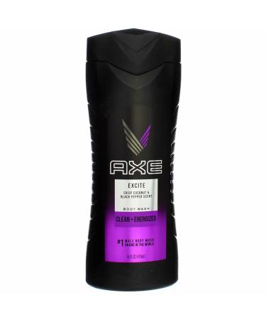 AXE Body Wash 12h Refreshing Scent - Crisp Coconut & Black Pepper 100% Plant-Based Moisturizers 16 oz - Shop Internationally - Buy Online on SooperMarket.com