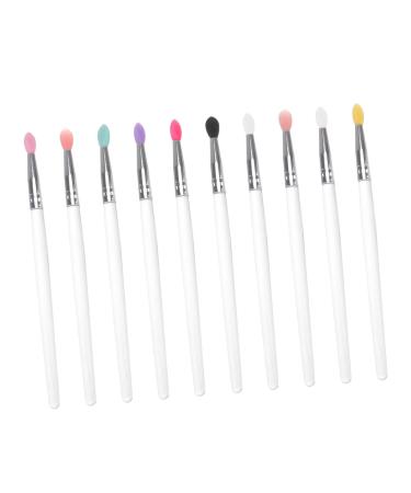 BELLIFFY 10pcs Eye Shadow Brush Makeup Brush Exfoliating Lip Brush Women Eyeshadow Brush Eyeliner