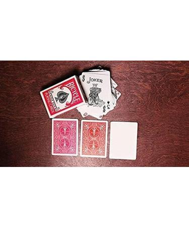 Bicycle Rider Back Fuchsia Deck - Vibrant Playing Cards for Card Game Enthusiasts - Buy Online on SooperMarket.com