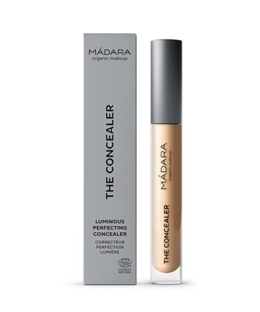 M dara Organic Skincare |Concealer for the perfect complexion 35 honey - 4 ml fresh finish hyaluronic acid natural concealer for dark circles and impurities vegan cosmos certified naturally.35 Honey 1 ml (1 Pack)
