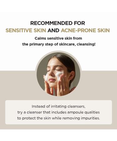 SKIN1004 Madagascar Centella Ampoule Foam Cleanser 125ml - Low pH, Natural Soda Powder, Coconut Surfactant - EWG Green Grade - Buy Online on SooperMarket.com