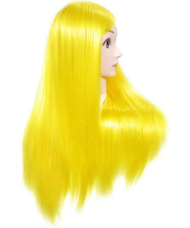 Adjustable Tailor Puppet Head for Hair Styling - High Temp Silk Model for Training & Teaching - Buy Online on SooperMarket.com