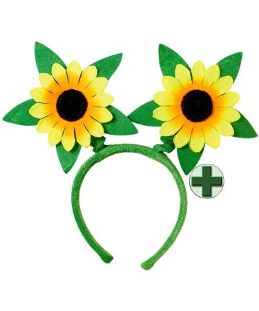 Shop Carnival Clothes: Ladies Gardener Apron & Headband Costume - One Size Floral Design - Buy Online on SooperMarket.com