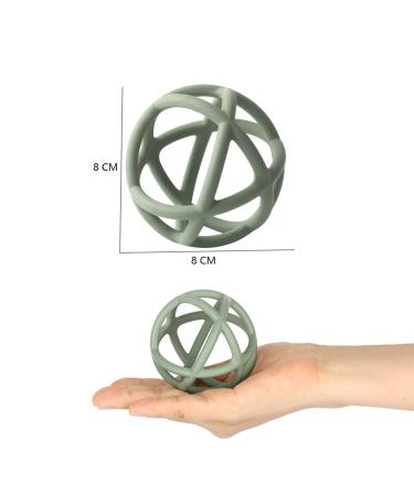 Safe Silicone Baby Toys | Grasping Toy & Teething Ring - BPA-Free Clay - Buy Online on SooperMarket.com