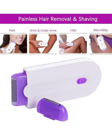 Silky Smooth Hair Eraser - Painless Hair Removal Razor for Any Body Part - Buy Online on SooperMarket.com