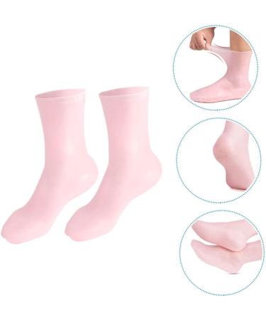 PLAFOPE 1 Pair Moisturizing Socks Beach Socks Foot Protection Covers Foot Protective Socks Elastic Long Socks Moisturizing Long Socks Moisturizing Feet Socks Moisturizing Foot Socks 20x10cm - Buy Online on SooperMarket.com