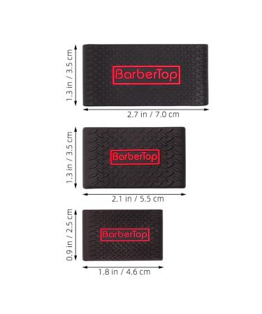 FRCOLOR Heat Resistant Hair Clipper Cover - 6 Pcs Silicone Barber Clipper Grips for Superior Control - Buy Online on SooperMarket.com