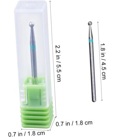 minkissy Nails Drill Bits Manicure Drill Bits Nail Grinding Head Nail Drill Bits Corundum Set - Buy Online on SooperMarket.com