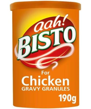 Bisto Gravy Granules Set - Chicken & Beef Flavours with Beech Wooden Solid Spoon Great for cooing roast yorkshire and veg. - Buy Online on SooperMarket.com