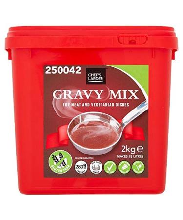 British Food Shop Chef's Larder Gravy Mix Meat & Vegetarian Dishes Gluten Free 2kg