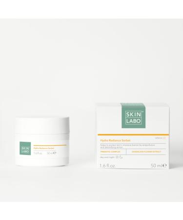 SkinLabo Brightening Sorbet Cream - Illuminating Action - Anti-Pollution and Detoxifying - with Prebiotic Complex and Dandelion Flower Extract - 50 ml