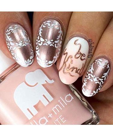 ella+mila Professional Quick Dry Nail Polish - Long-Lasting & Chip-Resistant Champagne Pop (Elite Collection B) - 0.45 fl oz - Buy Online on SooperMarket.com