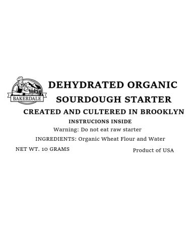 Organic Sourdough Starter Culture - Bakerdale Dehydrated | Buy Online - Buy Online on SooperMarket.com