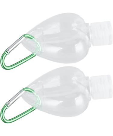 MUNEFE 2 Set Travel Bottle Travel Squeeze Bottle Plastic Liquid Bottle for Cosmetics Liquid Soap Portable Toiletries(Heart) - Buy Online on SooperMarket.com
