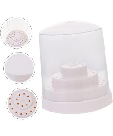 FRCOLOR 8 Pcs Grinding Head Storage Box Nail Drill Holder Nail Drill Bit Organizer Nail Tool Organizer Nail Grinding Organizer Case Grinding Head Display Base Nail Bit Manicure - Buy Online on SooperMarket.com