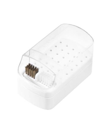 Nail Organizers and Storage | 2 in 1 Nail Drill Holder - Nail Drill Stand with Non-Slip Base Anti-Splash Design for Home Salon