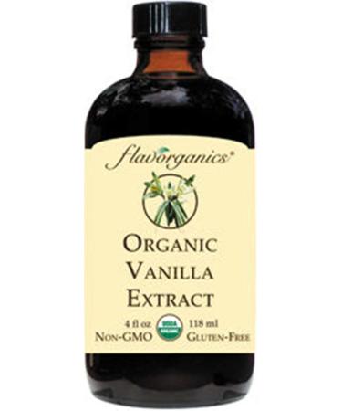 Flavorganics Vanilla Extract, 4 Ounce