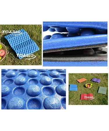 Toasis Camping Cushion Foam Seat Pad for Outdoor Sitting - Blue - Buy Online on SooperMarket.com