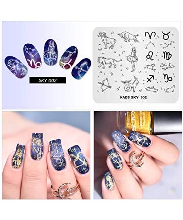 Nail Stamping Plate - Cartoon Theme Cute Animal Designs | DIY Nail Art Tools SK002 | International Shipping - Buy Online on SooperMarket.com