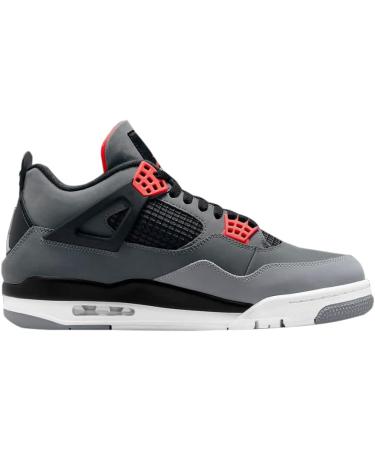 Nike Men's Air Jordan 4 Retro OG Basketball Shoes - Dark Grey Infrared 23 Black - International Shipping Available - Buy Online on SooperMarket.com