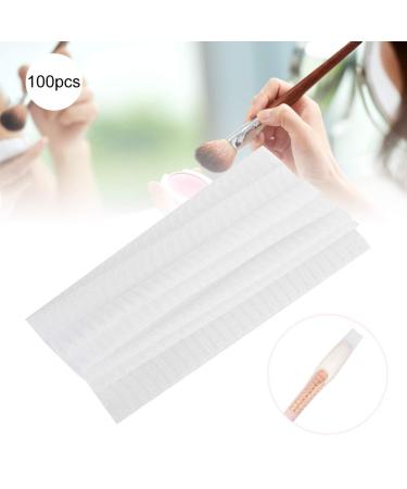 100pcs Makeup Brush Mesh Protector - Reusable Elastic Dust Cover Guard for Cosmetics - Buy Online on SooperMarket.com