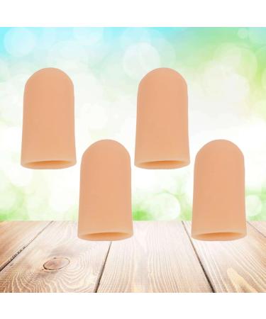 Silicone Gel Toe Protectors - Breathable Toe Caps for Blisters Size L (10pcs) - Buy Online on SooperMarket.com