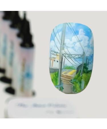 16-Color Narina Artist Palette with Mixing Pad & Mini Palettes - High Pigment Nail Art | 24 Grids Solid Colors International Shipping - Buy Online on SooperMarket.com