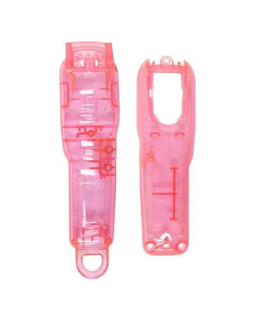 Brensty 1Set Pink Electric Hair Clipper Shell Electric Hair Clipper Modified Shell Upper and Lower Cover Haircut Accessories