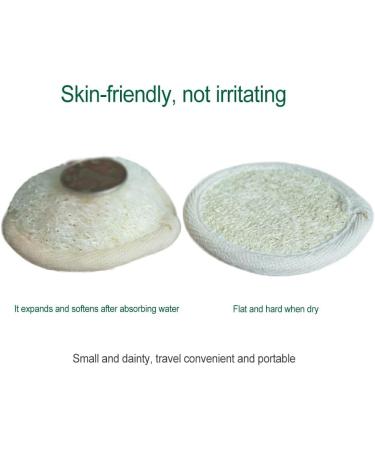 Dajidafu Face Cleaning Pad Makeup Cleanser Body Washer Cosmetic Removal Tool Rub Exfoliating Skins Scrub Puff Loofah Sponge Pads - Buy Online on SooperMarket.com