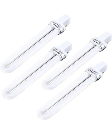 4 Pack 9W LED UV Tube 365nm Replacement Bulbs for Nail Art Dryer Lamp - Buy Online on SooperMarket.com