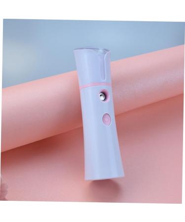 PLAFOPE 1pc Face Humidifier for Dry Skin Nano Steamer White Portable Face Humidifier 14.1x4cm - Buy Online on SooperMarket.com