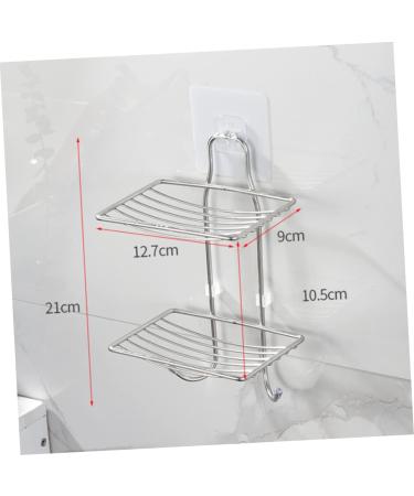 Ciieeo Soap Dish Soap Holder Stainless Steel Shelf - Buy Online on SooperMarket.com
