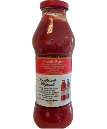 Mutti Passata Tomato Puree Pugliese 400 Gram - Buy Online on SooperMarket.com